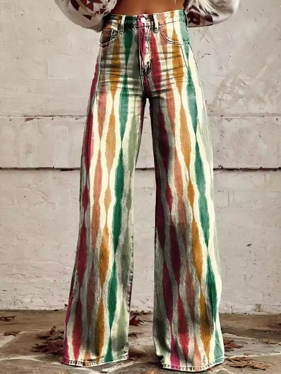 Gloria | Pantaloni vintage eleganti con charme bohemien