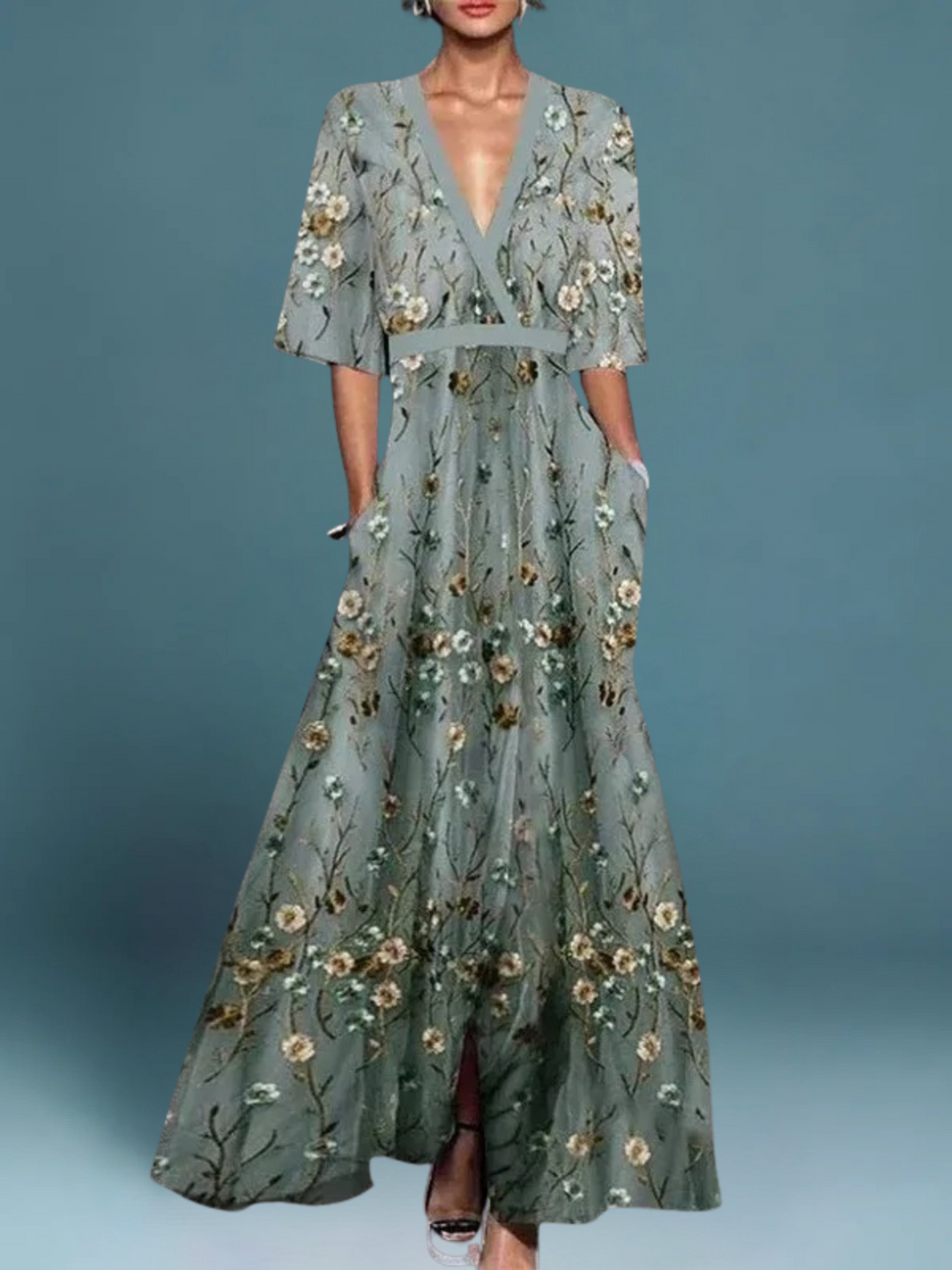 Lily | Abito floreale elegante