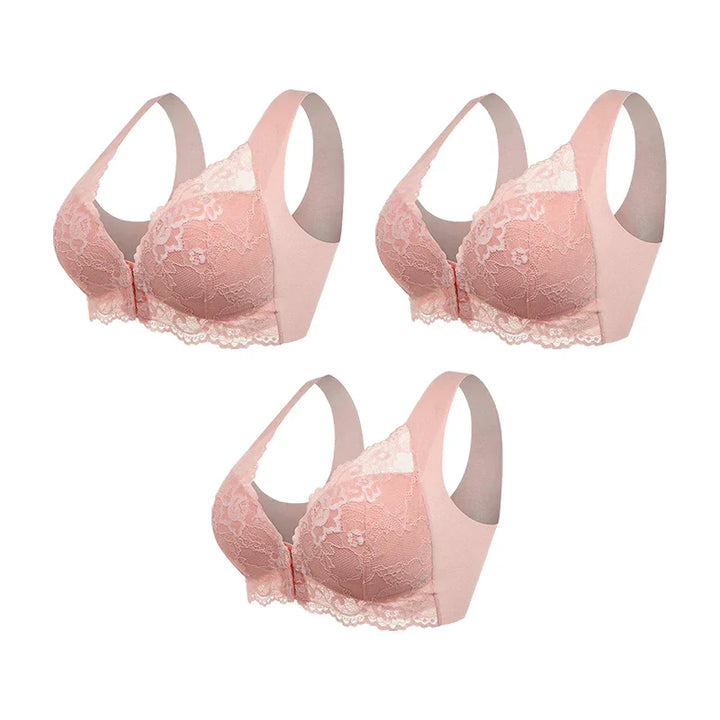Linea | Reggiseno Senza Cuciture Modellante Con Chiusura Frontale (3 PEZZI)