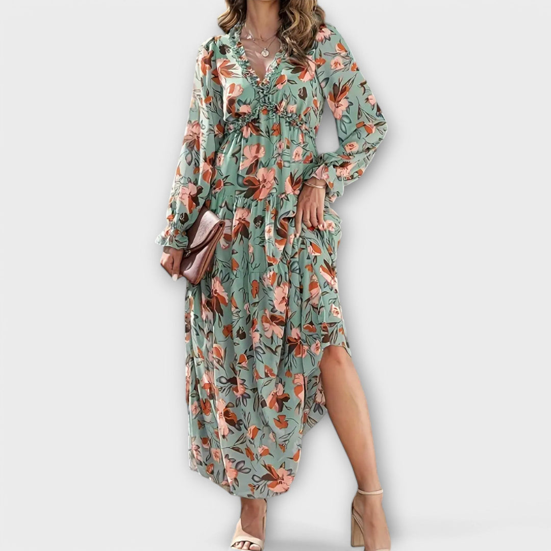 Helen | Abito Elegante Artigianale in Velluto