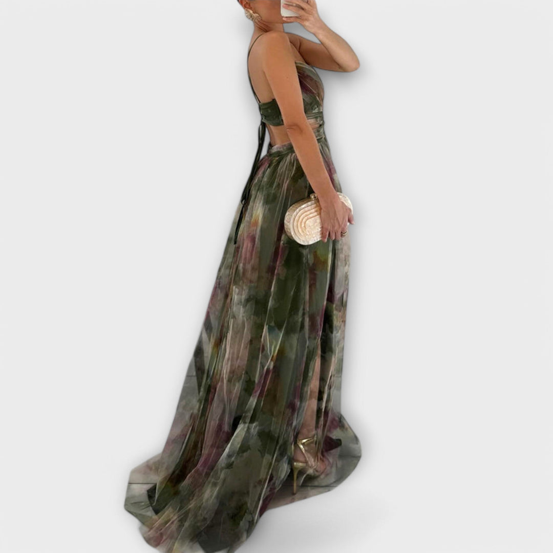 Annai | Abito Lungo Artigianale Elegante