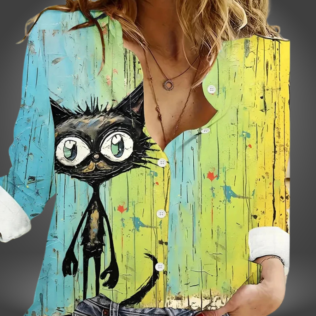 Fede | Camicia Artistica Artigianale da Donna