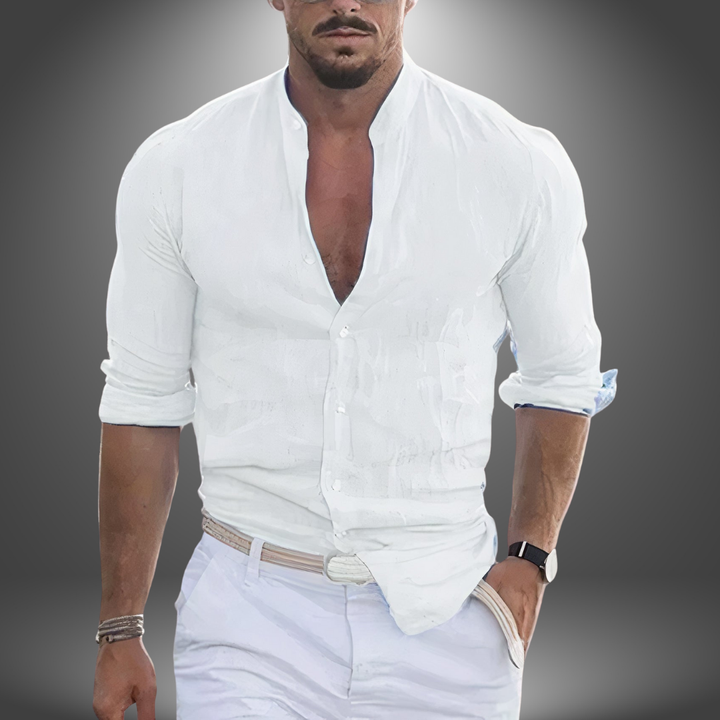 Dennis | Camicia Casual Premium di Lino
