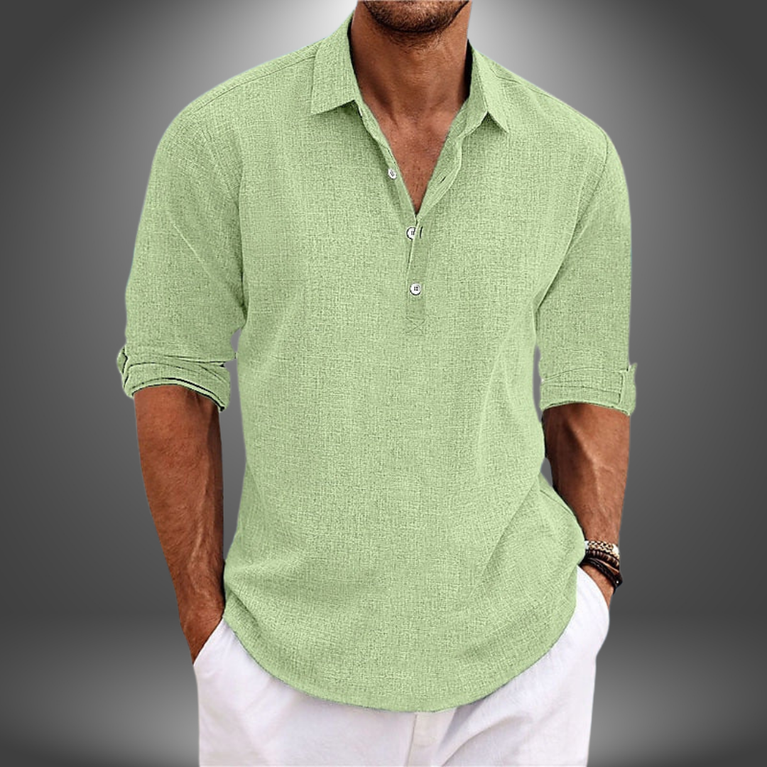 Giulio | Camicia in Cotone e Lino