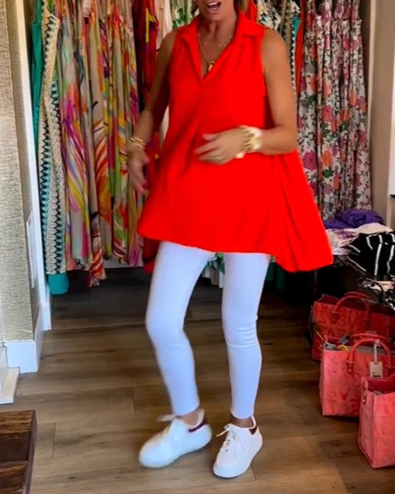 Lily | Top elegante con ruches eleganti
