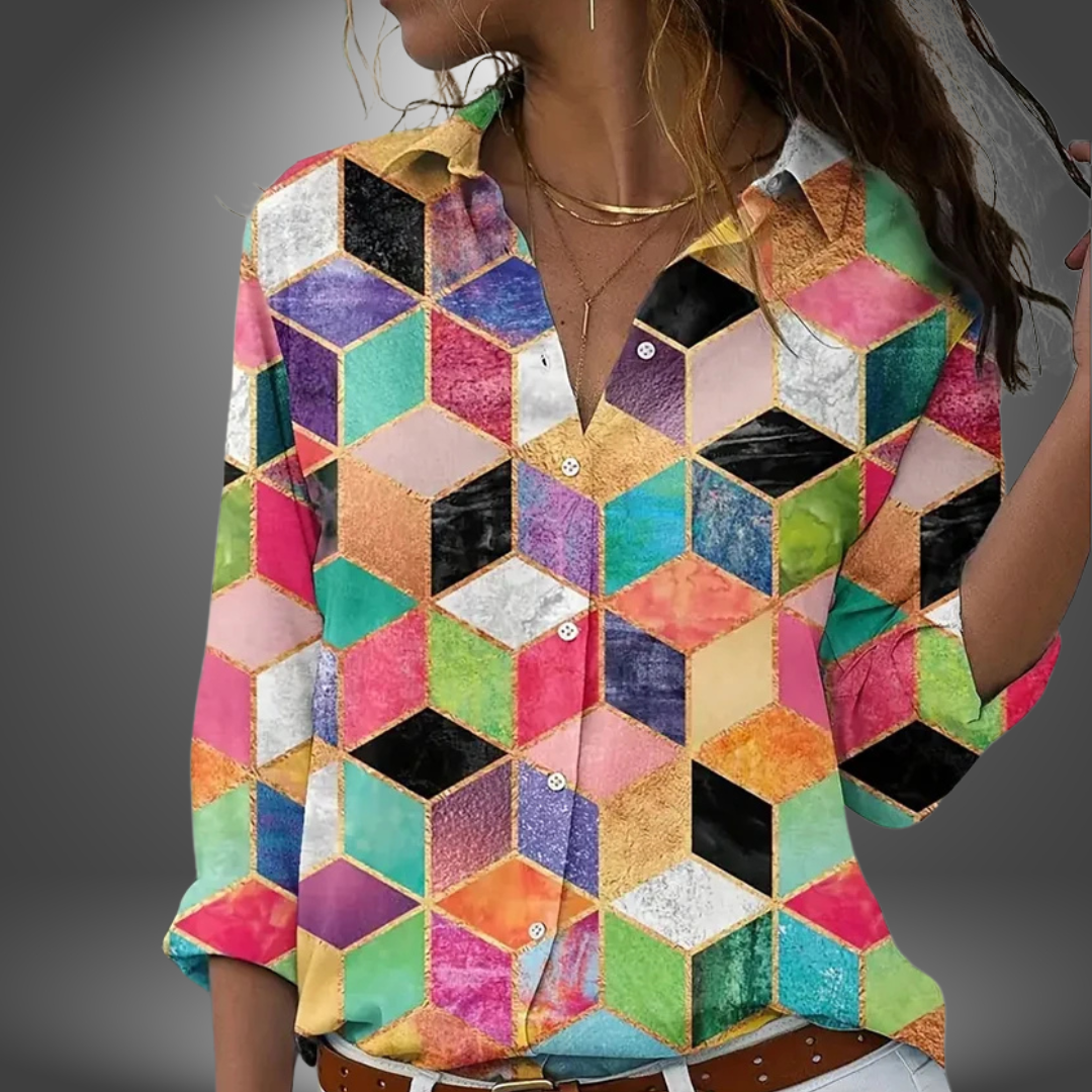 Fede | Camicia Artistica Artigianale da Donna