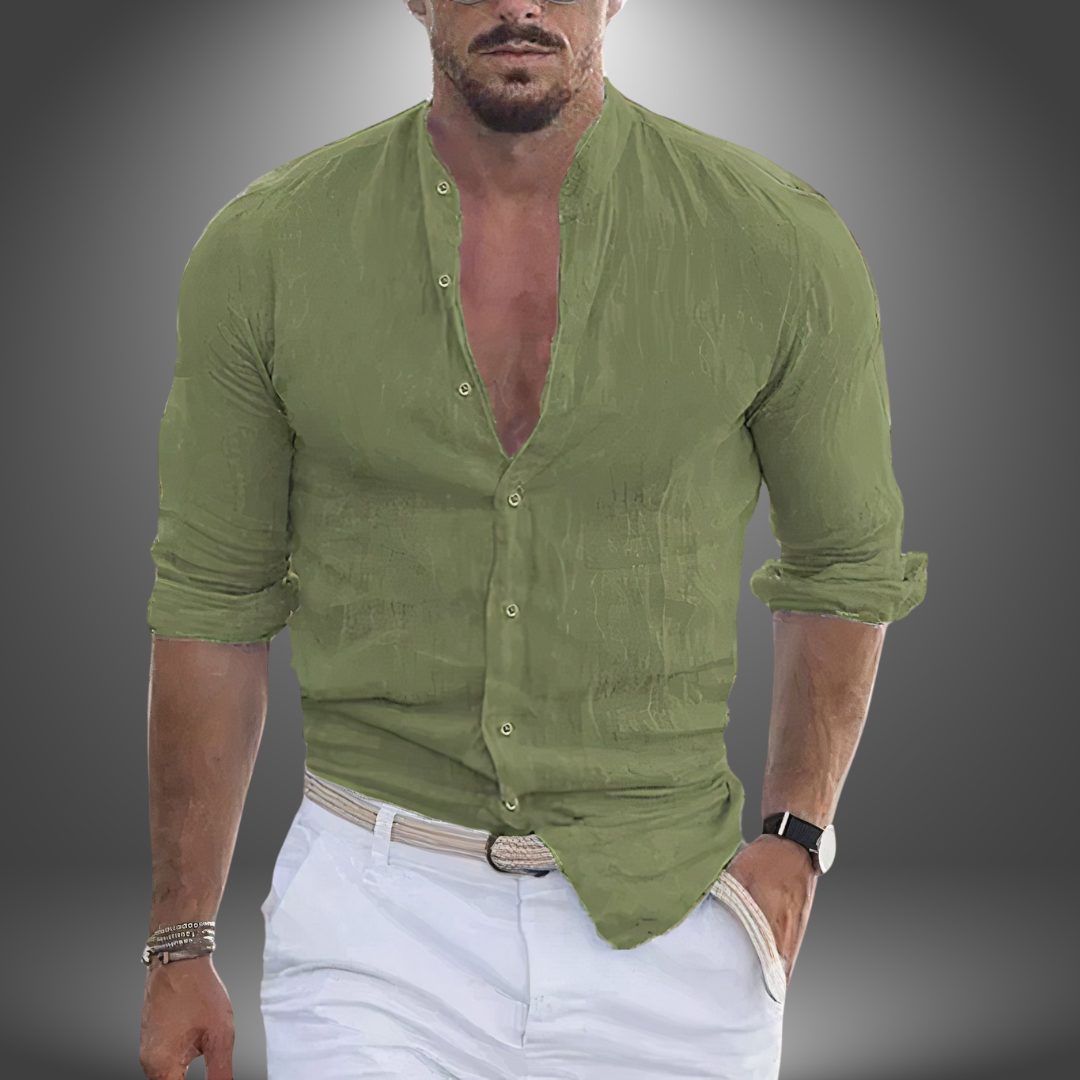 Dennis | Camicia Casual Premium di Lino