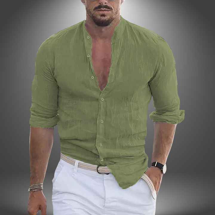 Dennis | Camicia Casual Premium di Lino
