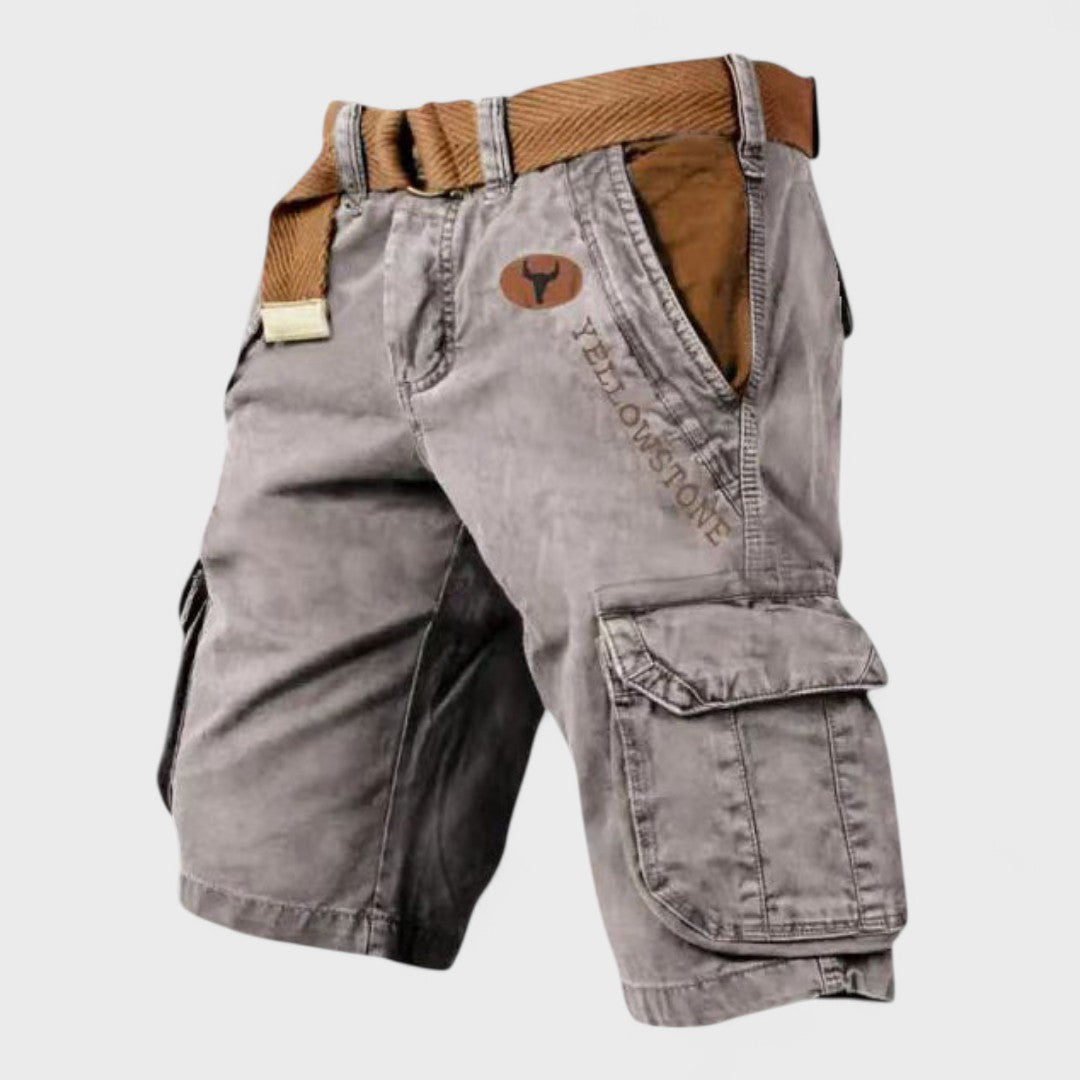 Luca | Pantaloni Corti Cargo Artigianali da Uomo