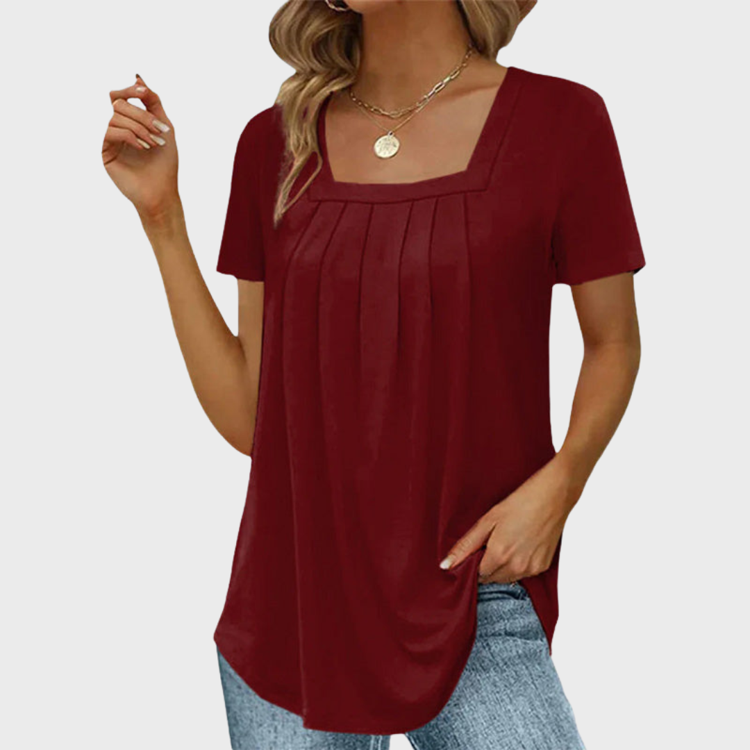 Evelyn | Blusa in seta premium per un tocco di eleganza