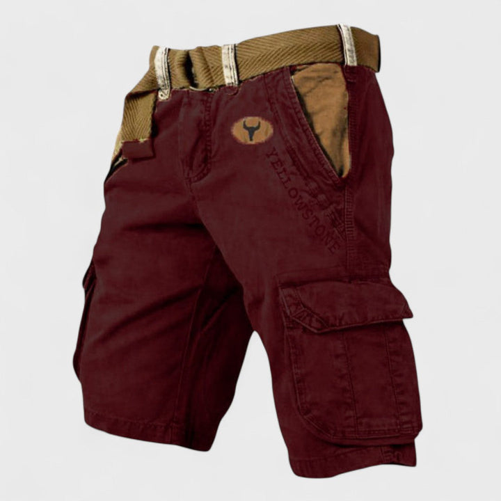 Luca | Pantaloni Corti Cargo Artigianali da Uomo