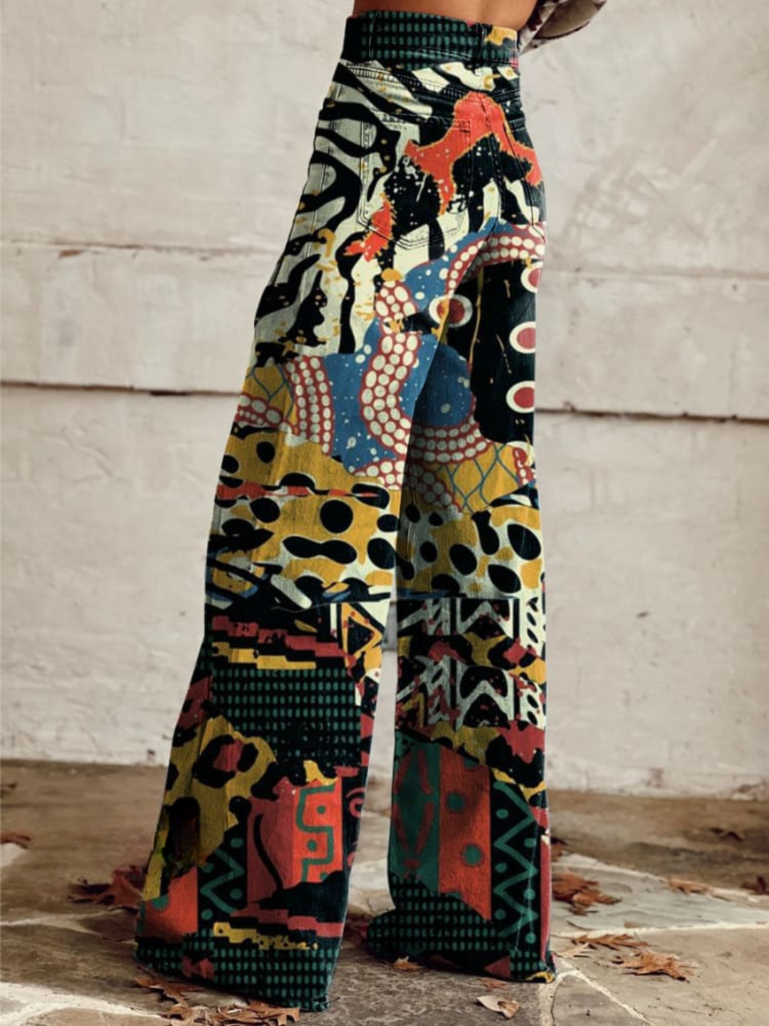 Sara | Pantaloni artistici eleganti in materiale premium