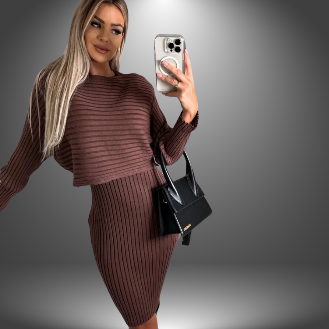 Sophia™ | Vestito Senza Maniche con Maglione in Omaggio!