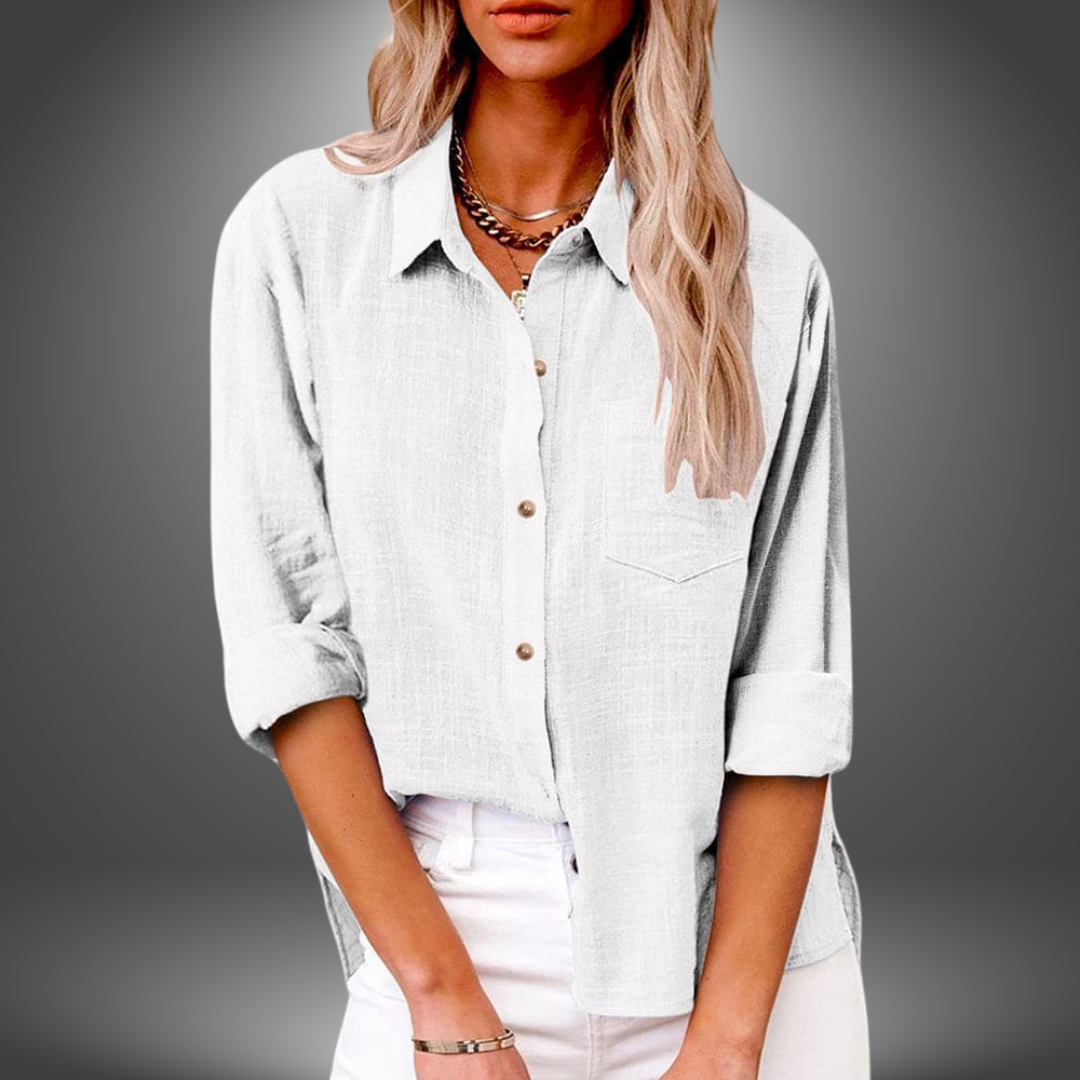 Zoe | Blusa Premium in Lino da Donna