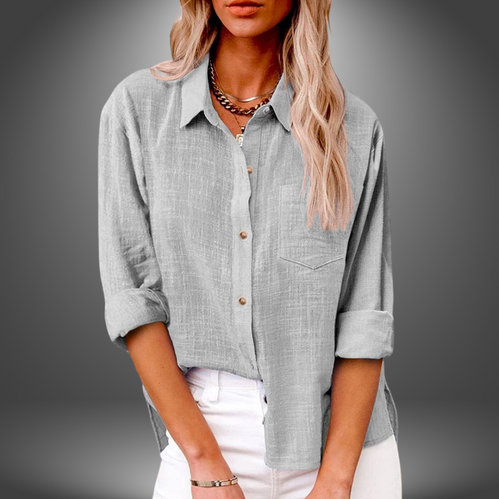 Zoe | Blusa Premium in Lino da Donna