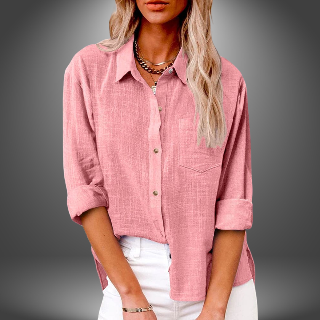 Zoe | Blusa Premium in Lino da Donna