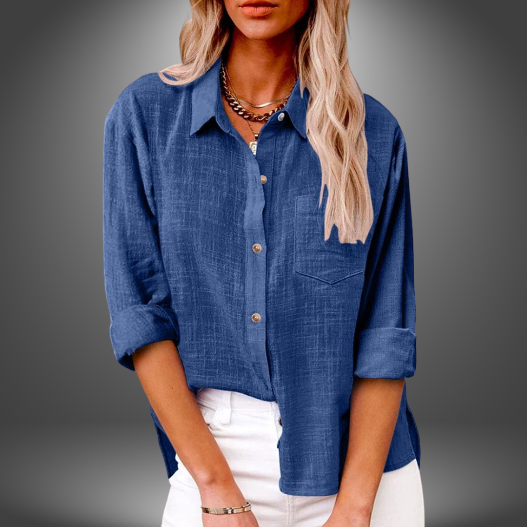 Zoe | Blusa Premium in Lino da Donna