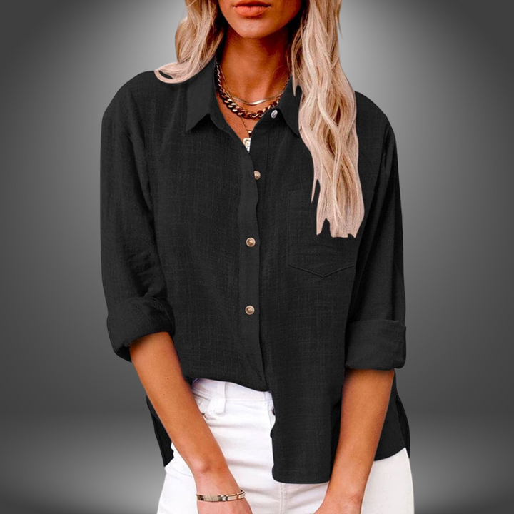 Zoe | Blusa Premium in Lino da Donna