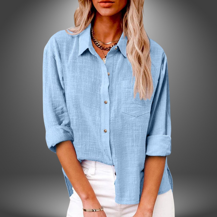 Zoe | Blusa Premium in Lino da Donna