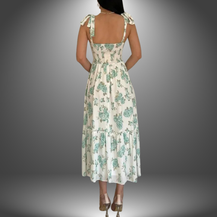 Emilia | Abito Estivo Premium con Motivo Floreale