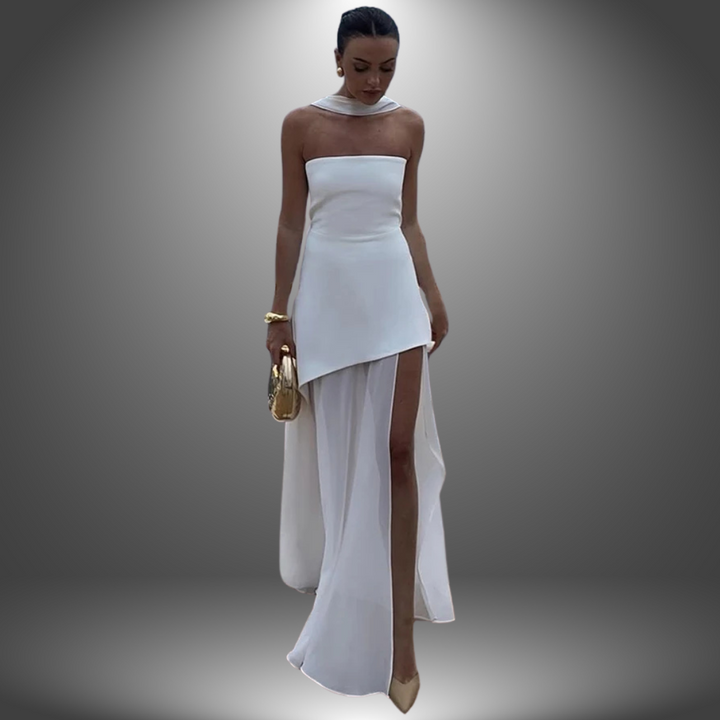 Bianca | Abito Elegante da Sera Artigianale