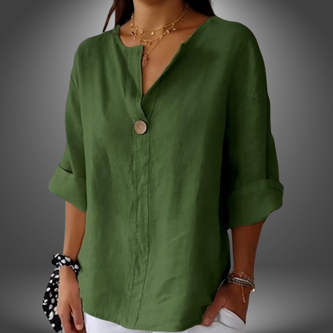 Jessa | Camicia  Premium con Scollatura a V