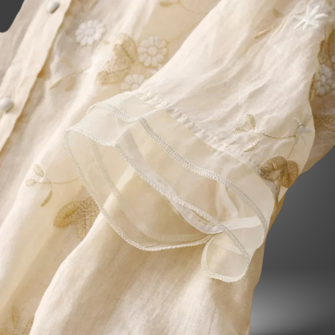 Ruth | Blusa Ricamata Artigianale