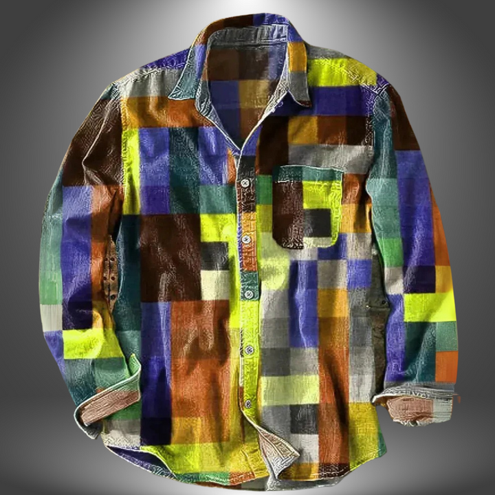 Aleandro | Camicia Premium con Motivo a Quadri