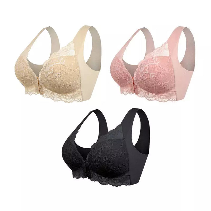Linea | Reggiseno Senza Cuciture Modellante Con Chiusura Frontale (3 PEZZI)
