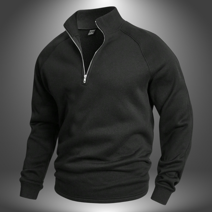 Noa |  Maglione Sartoriale Mezza Zip