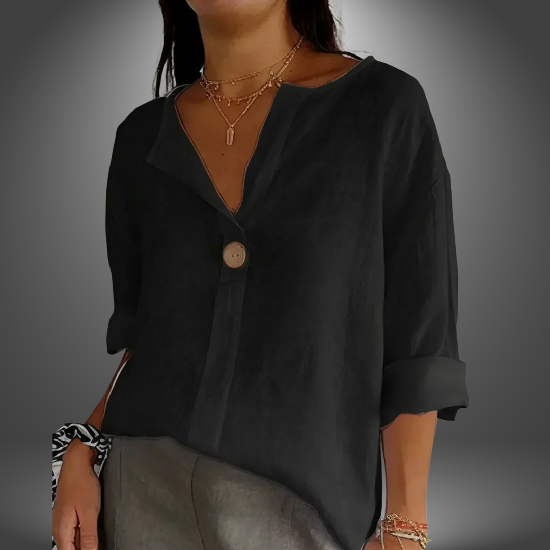 Jessa | Camicia  Premium con Scollatura a V