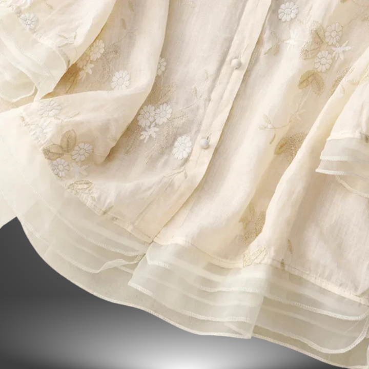 Ruth | Blusa Ricamata Artigianale