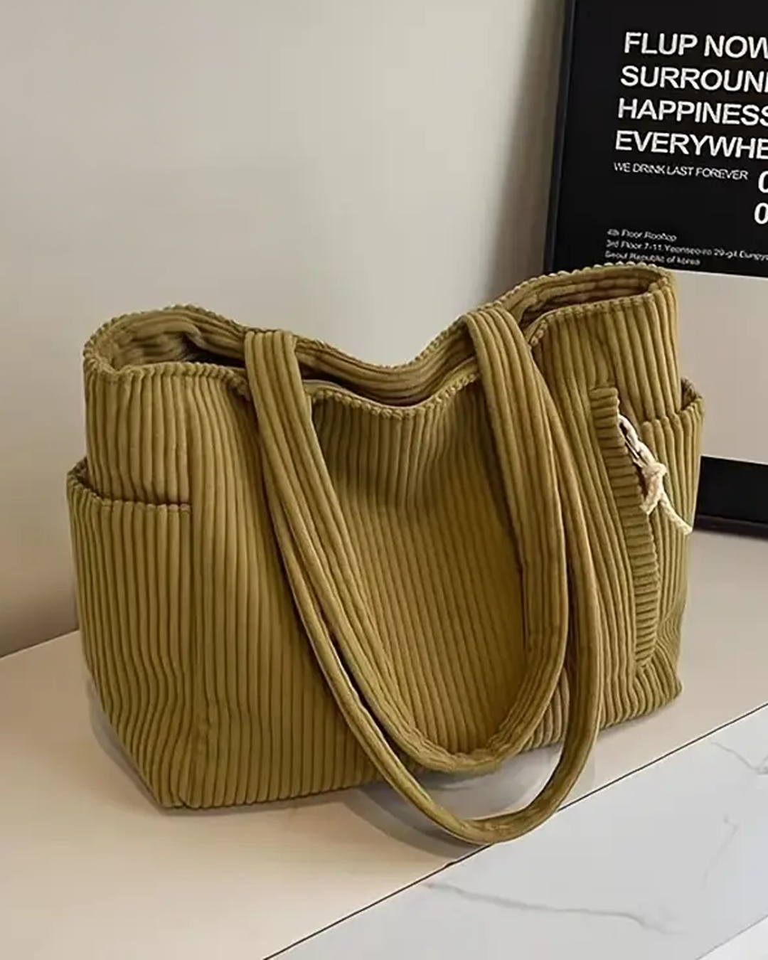 Tilda | Borsa elegante a spalla a coste