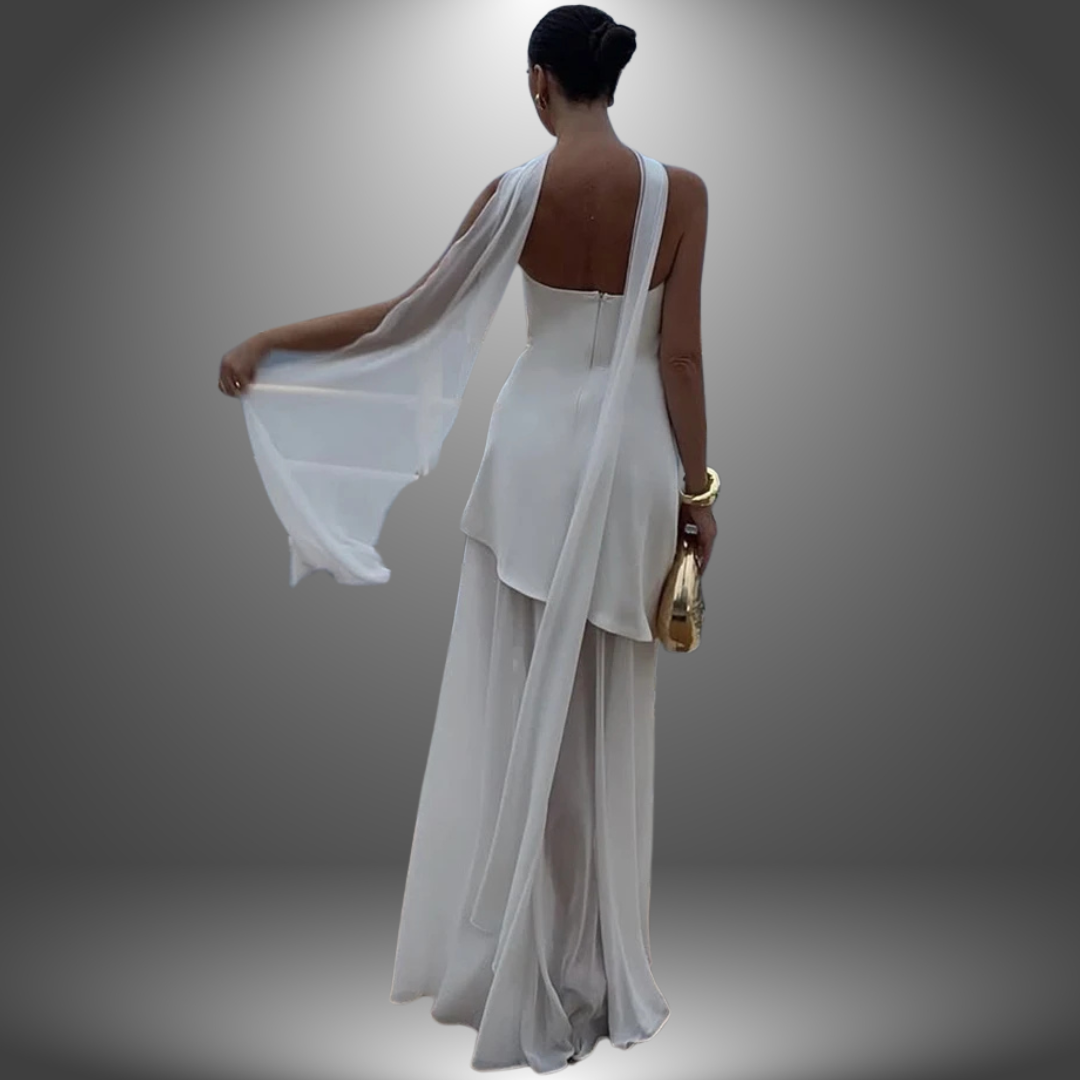 Bianca | Abito Elegante da Sera Artigianale