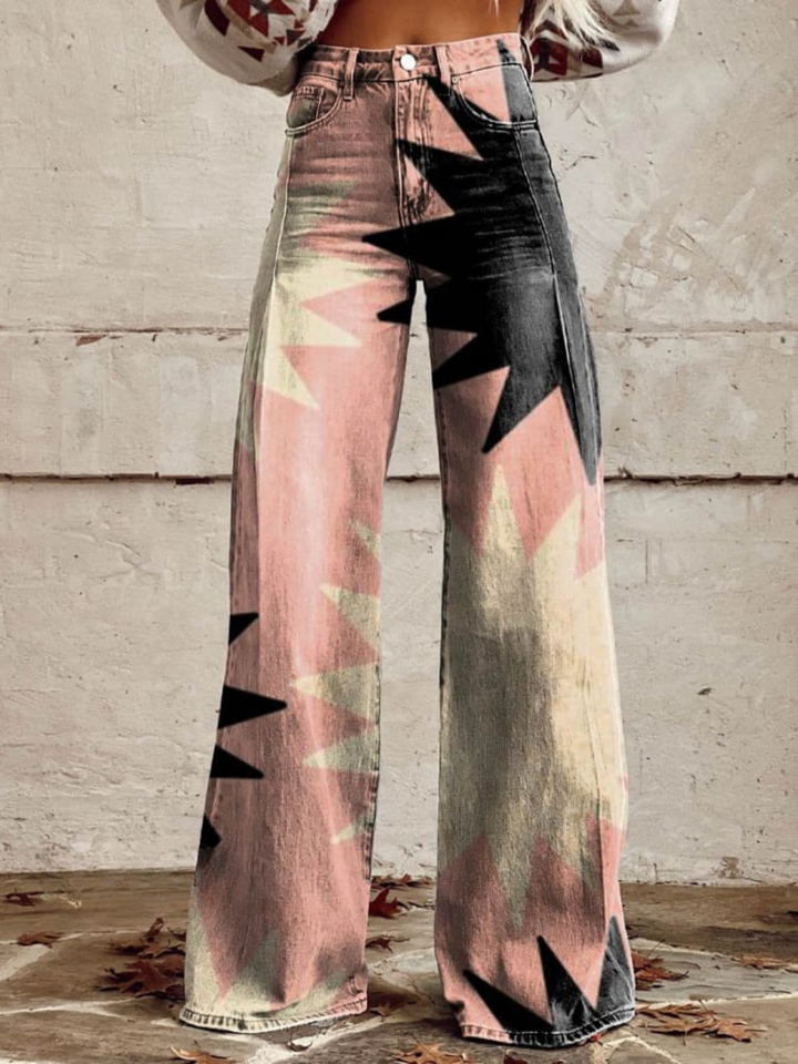 Élodie | Pantaloni vintage boho eleganti e confortevoli per uno stile unico