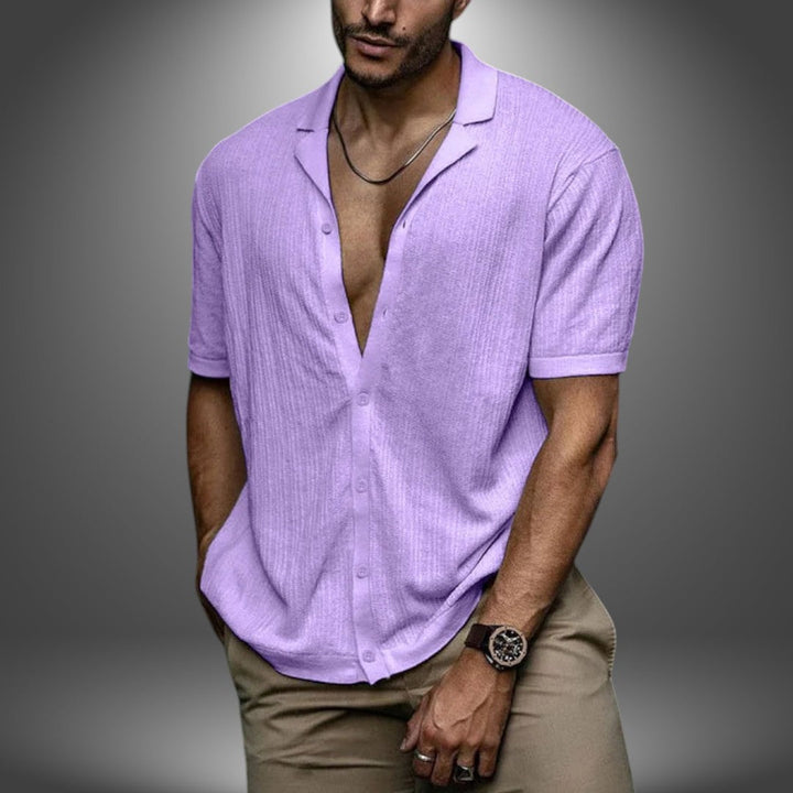 Lorenzo | Camicia Artigianale in Lino da Uomo