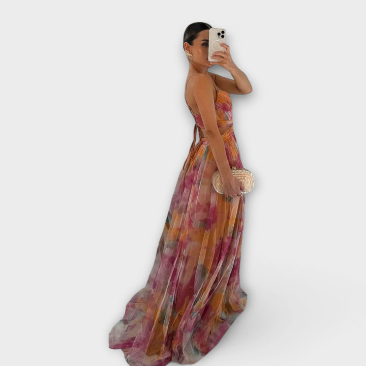 Annai | Abito Lungo Artigianale Elegante