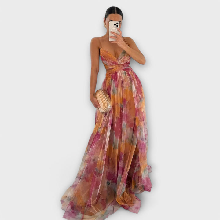 Annai | Abito Lungo Artigianale Elegante