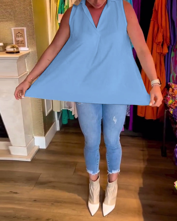 Lily | Top elegante con ruches eleganti