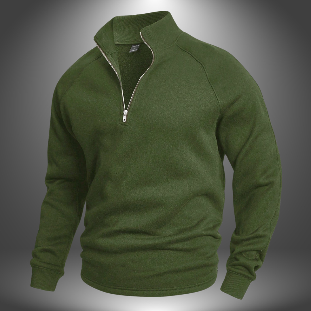 Noa |  Maglione Sartoriale Mezza Zip