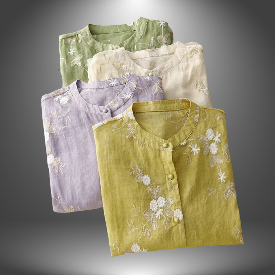 Ruth | Blusa Ricamata Artigianale