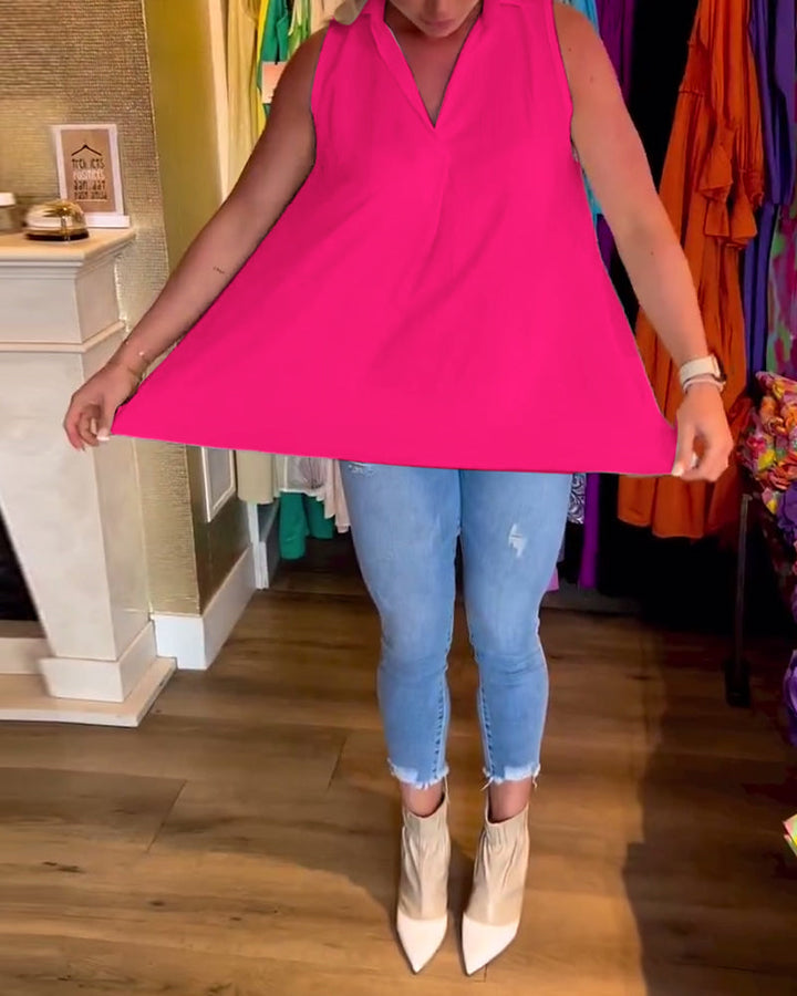 Lily | Top elegante con ruches eleganti
