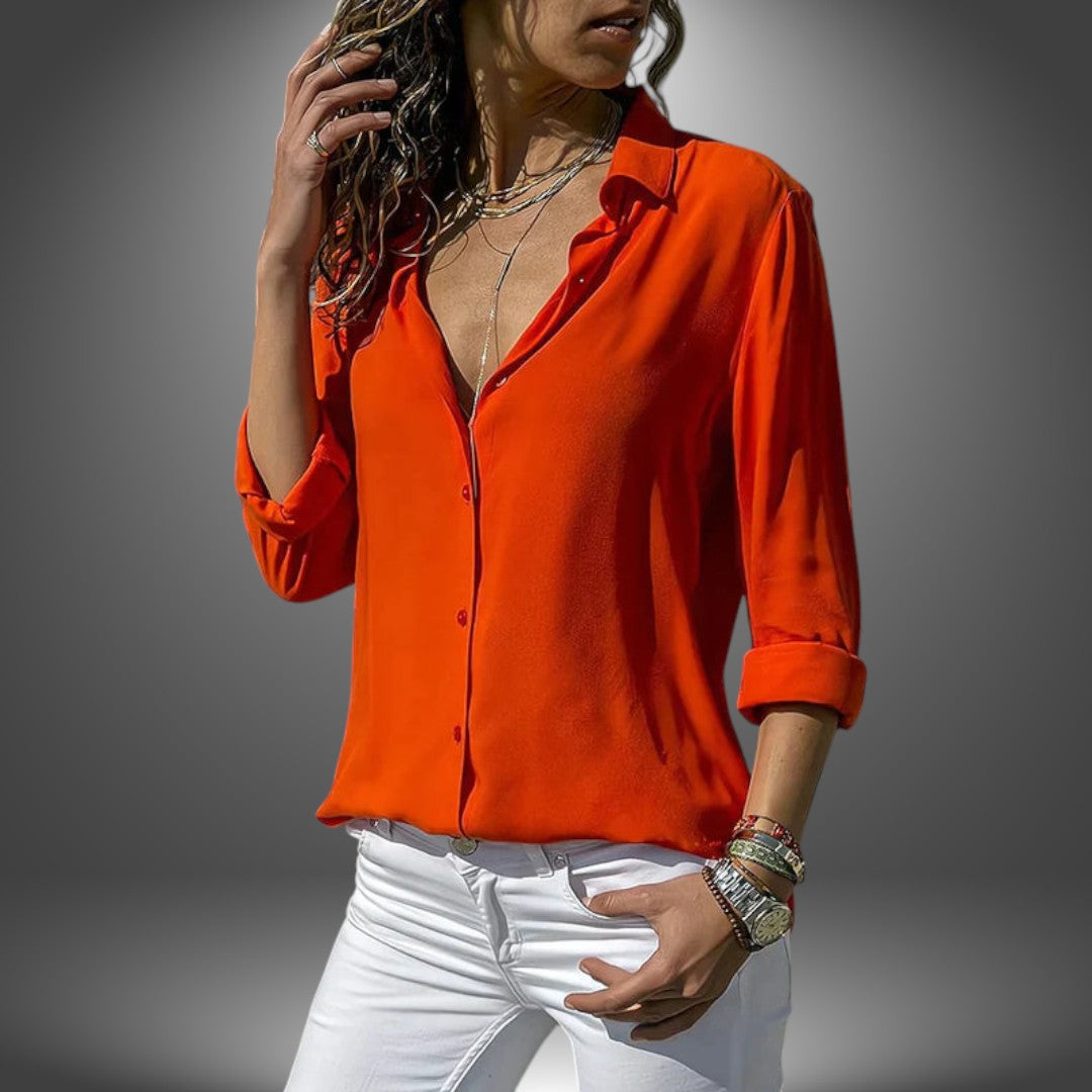 Tatiana | Blusa Artigianale in Seta da Donna
