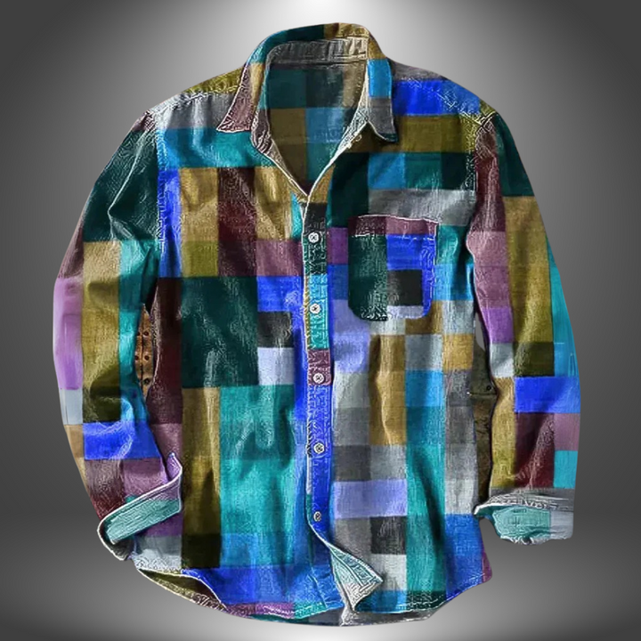 Aleandro | Camicia Premium con Motivo a Quadri