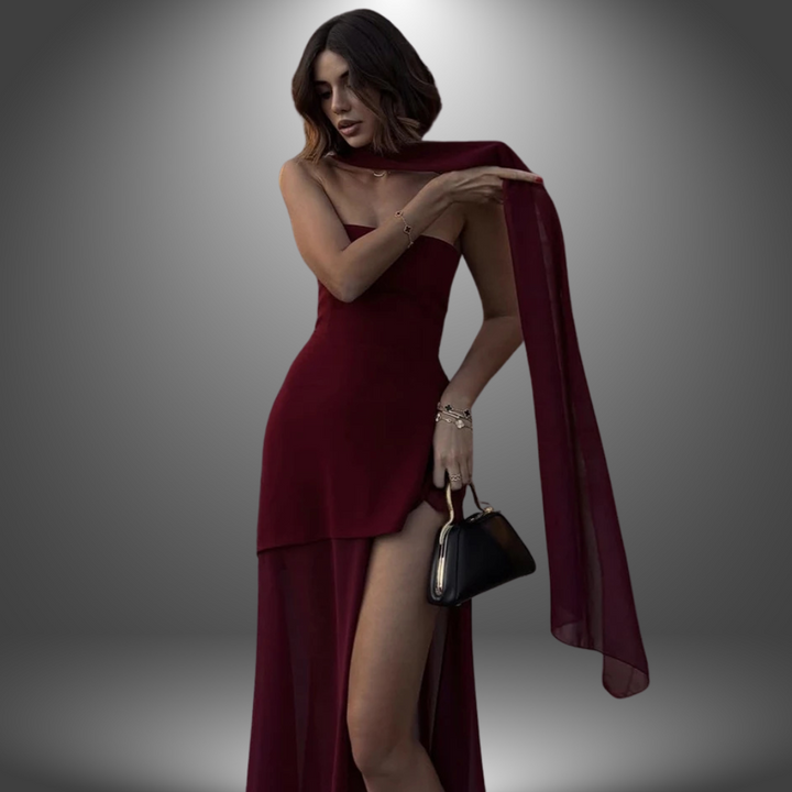 Bianca | Abito Elegante da Sera Artigianale
