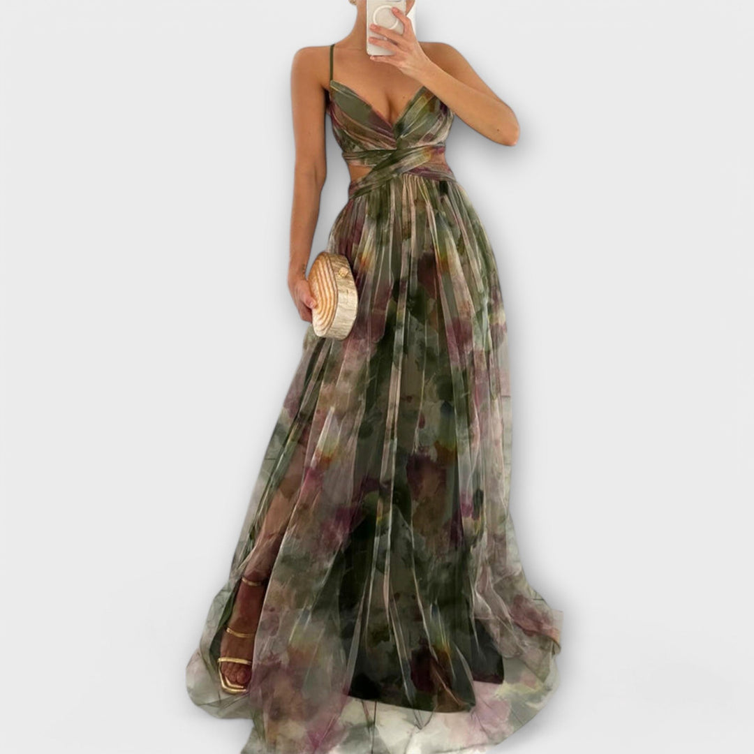 Annai | Abito Lungo Artigianale Elegante