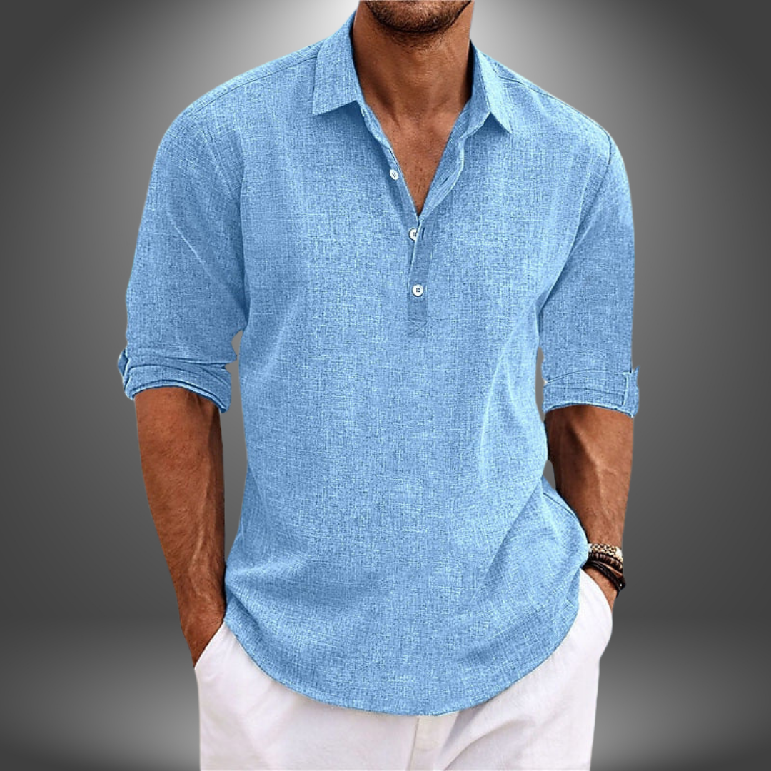 Giulio | Camicia in Cotone e Lino