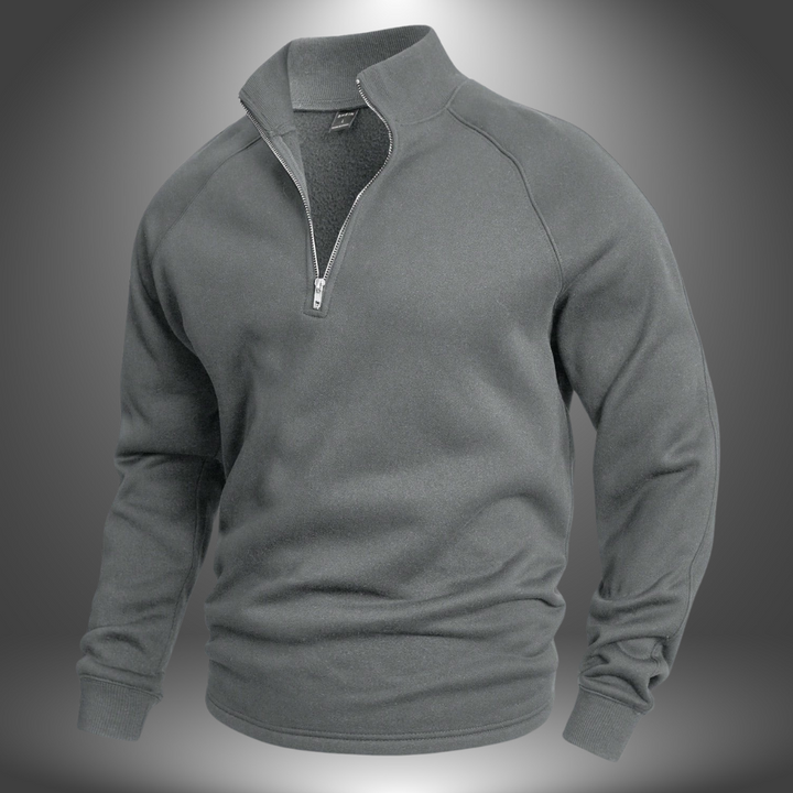Noa |  Maglione Sartoriale Mezza Zip