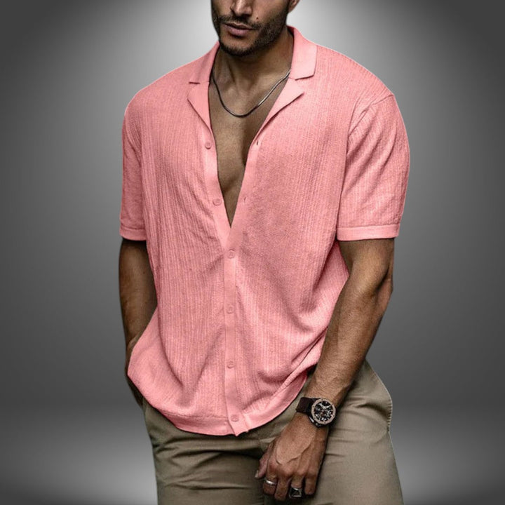 Lorenzo | Camicia Artigianale in Lino da Uomo