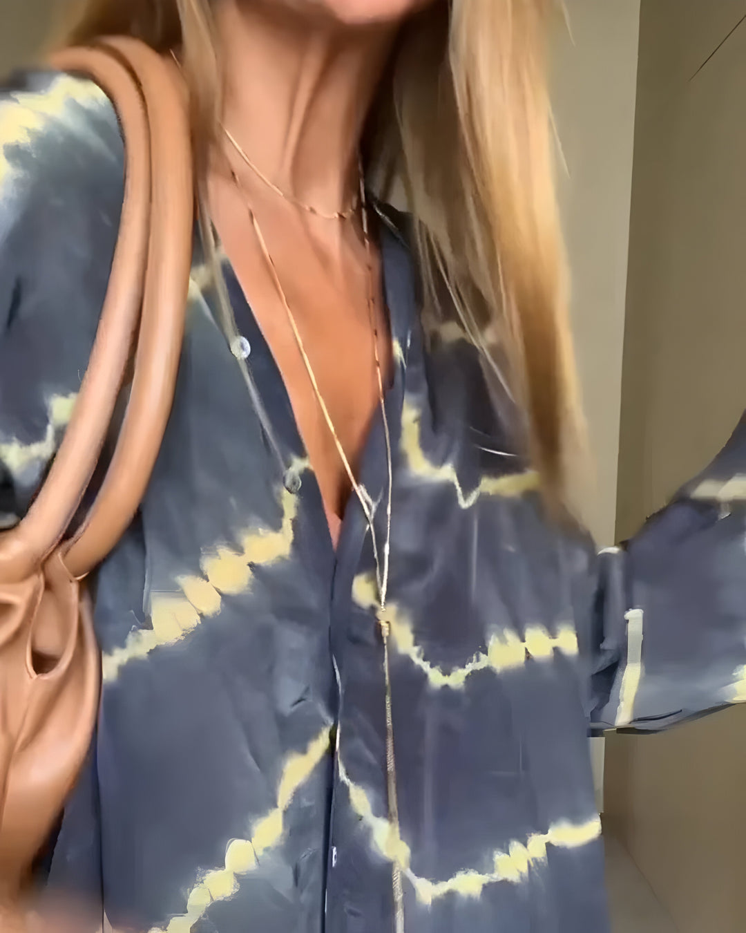 Julia | Maxi-abito elegante Boho a righe